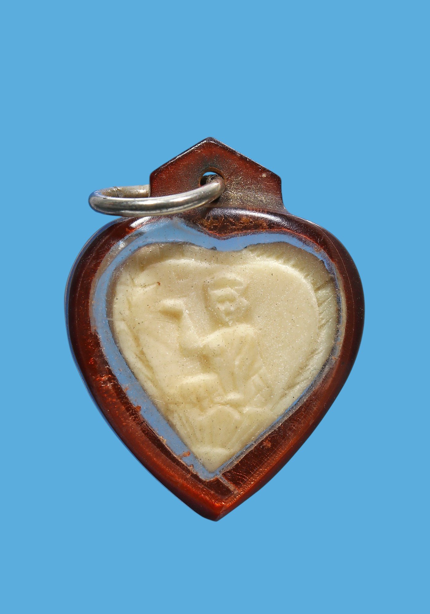 นางกวักหลวงพ่อกวย รุ่นผูกพัทธสีมา ปี 2521เนื้องาแกะ วัดโฆสิตาราม จ.ชัยนาท